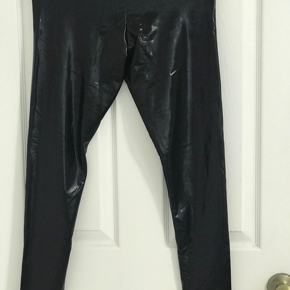 Shinny black Leggings